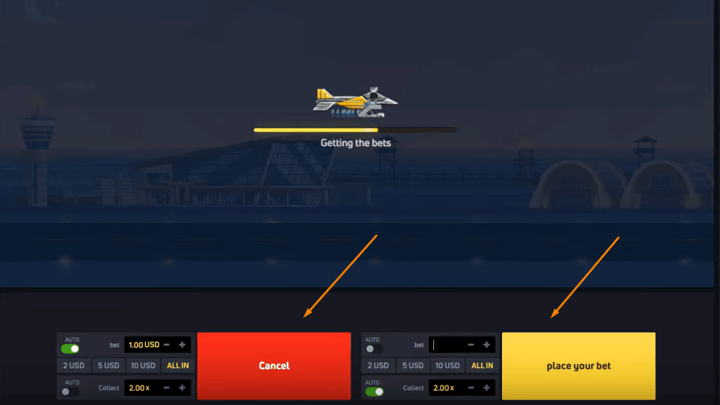 Auto-cashout configurado em 1.8x no JetX